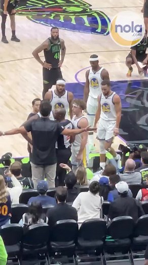 Golden State Warriors forward Draymond Green confronted a New Orleans Pelicans fan on Sunday night during the Warriors’ 124-106 win over the Pelicans. The fan kept calling him “a woman,” Green said. Employees spoke with the fan after the incident, but he was not removed from the game. Green said the fan was quiet for the rest of the night. #nba #draymondgreen #warriors #pelicans #fan #nola #neworleans | NOLA.com