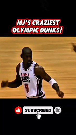 MJ's Craziest Dunks at the 1992 Olympics! | MJ GOAT Legacy