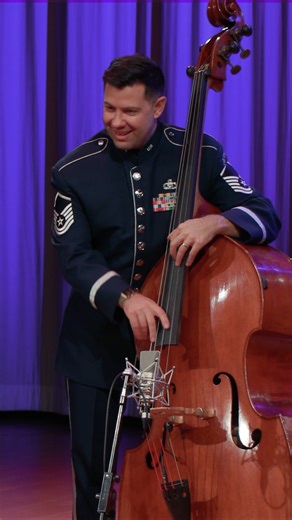 THE BASS IS BACK | 🎻 The Joint Force Bass Quartet returns for another performance! This ensemble (also known as JFBQ) is led by The United States Air Force Band Airmen of Note bassist Master Sergeant Ben Thomas and is comprised of bassists from The United States Army Band, United States Navy Band, and "The President's Own" United States Marine Band. JFBQ represents the excellence of the U.S. military and highlights the strengths of each service in a joint force setting. 🎶 Join JFBQ live at the