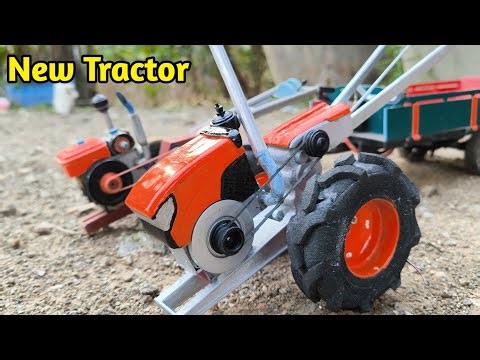 Amazing New Mini Tractor – Strong Power Test! | RC DIY Tractor Video