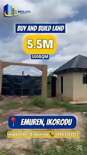 Orchid Crest 2 Is a prime buy and build property nestled in the flourishing, well-planned community of Emuren Imota Ikorodu. Whether you're looking to construct your dream home, invest in rental properties, or embark on your next significant real estate venture, *Orchid Crest 2* is designed to fulfill your aspirations. 📍 *LOCATION:* Emuren Imota Ikorodu (just 2 minutes from Imota Junction, near Caleb University). 📑 *TITLE:* Registered Survey (Global C of O in Progress) 🌿 *TOPOGRAPHY:* 100% Ta