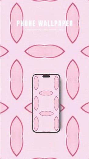 “Infinite Loop: Pink Patterns ✨”#animation #live wallpaper #pink