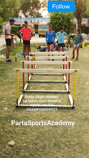 4.1K views · 92 reactions | Pooja High Jumper #morningroutine #workout #thegoldengirlpooja #shorts | पारता स्पोर्ट्स एकेडमी | Facebook