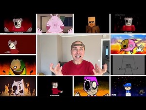 FNF TWIDDLEFINGER Multiverse Vs Real Life Part 2 | All Animations