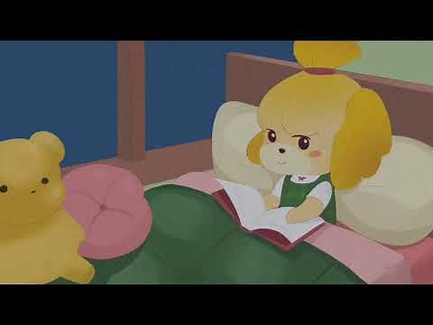 bedtime with isabelle~1 hour of animal crossing lofi music~relaxing chill beats to study/relax to