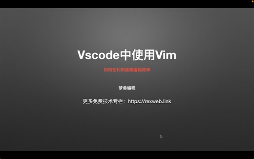 vscode如何利用vim快速打开分屏界面