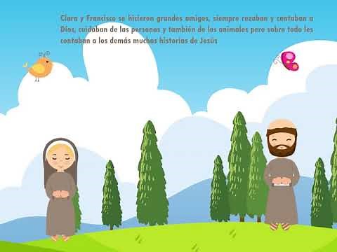 Historia de Santa Clara de Asís para niños ❤️