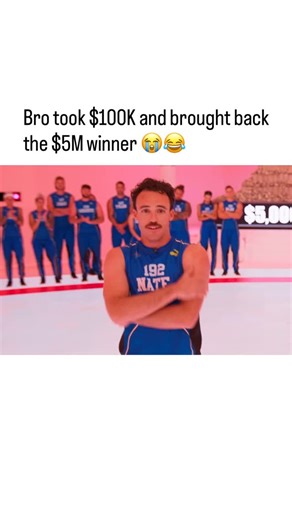 DailyReelX on Instagram: "Beast Games Season 2 delivers one of its most insane twists yet. Contestants are given the power to choose — take the $100,000 and walk away, or stay in the game and risk everything. —— CLIP / ROUND DETAILS —— In this moment, one contestant takes the $100,000 and, in return, brings back a player from the previous season. But instead of a random return, he brings back the winner of Season 1, the person who already won the 5 million dollar prize. Seeing a former champion