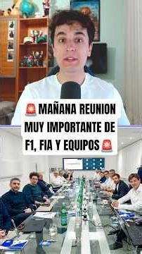 THE MEETING THAT WILL DECIDE THE FUTURE OF FORMULA 1