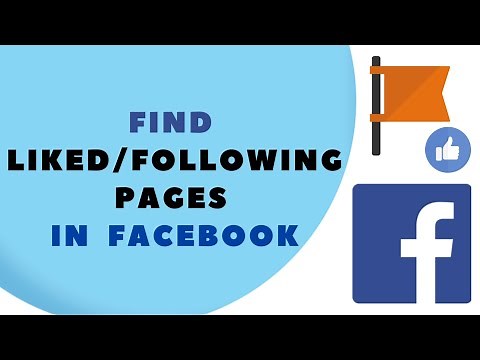 How to View Liked or Following Pages on Facebook