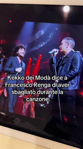 Daje tutta Kekkooo #francesco #renga #cover #ariston #sanremo #moda #fyp #pt #perte