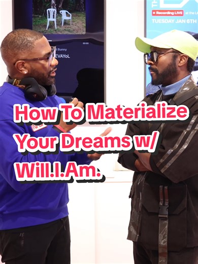 Curiosity is the key to unleashing your greatest potential. Incredibly insightful conversation with the icon Will.I.Am. at CES this year. #dreambig