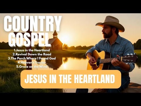 Jesus in the Heartland (America Country Gospel Playlist 2025)