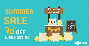 24K views · 5 comments | Enjoy this summer and take the best deal we ever had!  Grab a 70% recurring discount for web hosting services  and purchase web hosting package just from $0.60 per month for a lifetime! Use a promo code 'FRESHNESS' on www.hostens.com/summer-sale | Hostens | Facebook