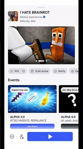 I HATE BRAINROT | Alpha 3.0 Update & New Attachments! 🔫🚫 #roblox