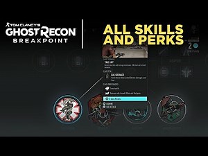 Ghost Recon Breakpoint - All Skills and Perks (SHOWCASE)