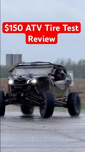 $150 ATV tire vs premium tires #atv #comparison #testing