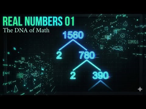 Real Numbers: Prime Factorization, HCF (GCD) & LCM | Class 10 & Grade 10 Math
