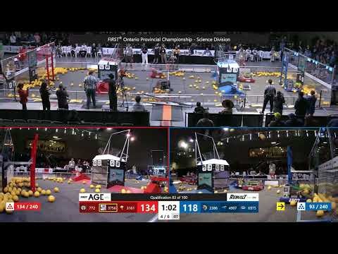 Qualification 83 - 2026 FRC FIRST Ontario Provincial Championship -...