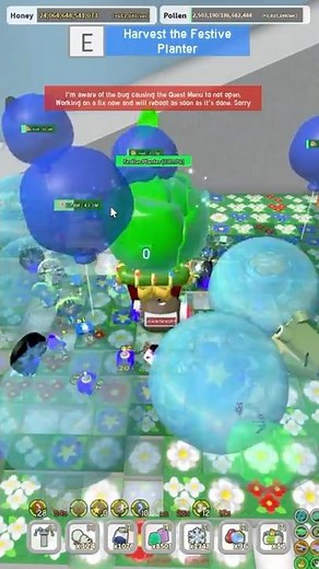 🎄 Harvesting My First Festive Planter in Bee Swarm Simulator (2026)! 🐝 #roblox #bss #beesmas
