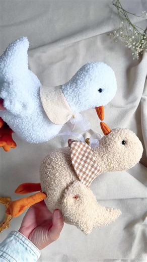DIY Goose Toy 🪿 Easy Sewing Tutorial