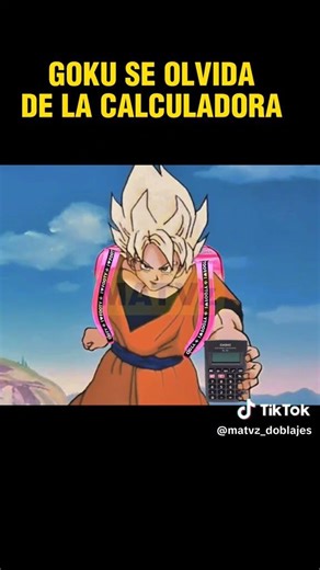 EXAMEN DE MATEMATICA Y NADIE ESTUDIO #dragonball #dragonballz #parati #dbz