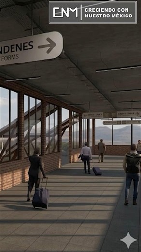 Así será las estaciones de los trenes AIFA-Pacucha, Querétaro-Irapuato y Saltillo-Nuevo Laredo