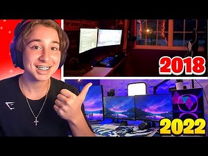 My 4 Year Gaming Setup Progression...