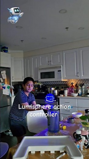 Lumisphere flyin ORB hand control robot #parabolicflight #futureastronaut #steam #orbs #nasa #space