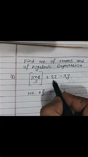 Types of Algebraic Expressions