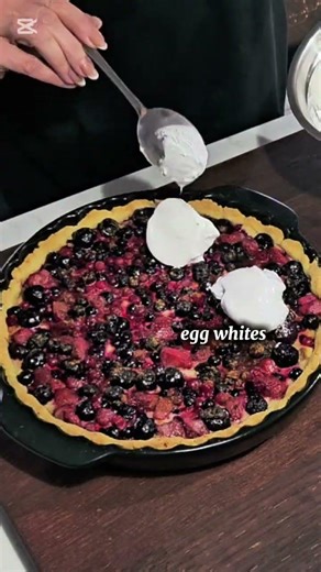 Blueberry pie that melts in your mouth #recipe #berrypie #berryrecipes #dessert #viralshorts