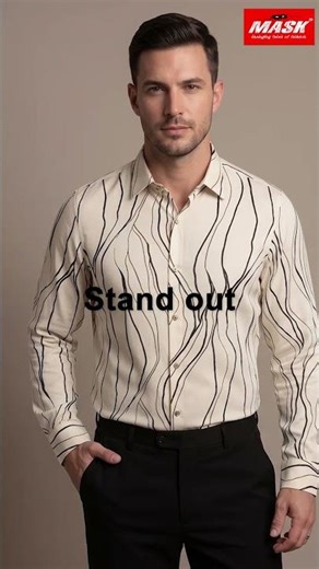 Turn heads and own the night with this premium men’s club wear shirt.