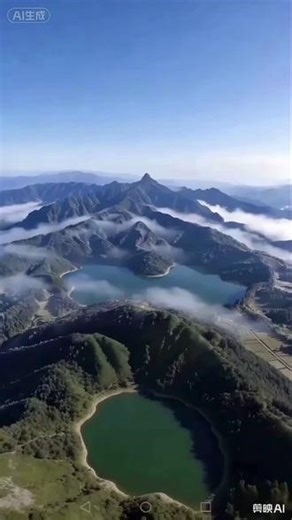 世界罕见，如此美丽的风景，等待有缘人#地理 #抖出你的家乡美景 #登高望远放飞心情拥抱大自然 #中国大自然风景视频素材 #自然奇观难得一见