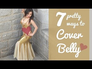7 Pretty Ways to Add Coverage over Belly - Belly Dance Costuming Tips