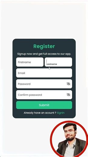 How to Create Registration Form Using HTML, CSS & JavaScript | Step-by-Step Tutorial