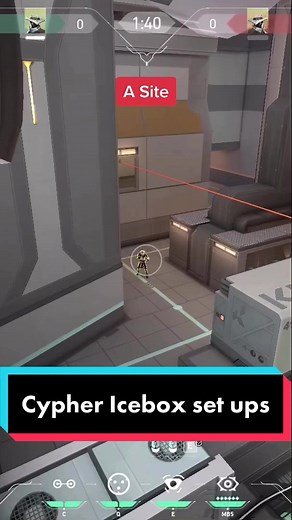 Effective Cypher Setups on Icebox in Valorant
