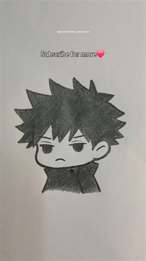 DRAW With Me Awesome on Instagram: "Chibi Anime to Draw When Bored🥱 - Part 03✏️ #drawing #cute #simple #easy #tutorial #chibi #kawaii"