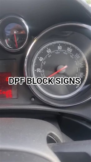DPF BLOCK SIGNS IN CAR