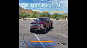 LIFTED Ruby Red Metallic Tinted Clearcoat 2019 Ford F-150 XLT 4WD 10-Speed Automatic 2.7L V6 EcoBoost OVERSIZE OFF-ROAD TIRES, OVERSIZED PREMIUM WHEELS. $41,995. Mileage 21,687. Call Trucks Only Internet Department 602-354-7623, Shop from Home, get pre-approved, and value your trade! No Hidden Charges! Recent Arrival! Odometer is 34139 miles below market average! #trucksonly #liftedtrucks https://www.trucksonlysales.com/inventory/used-2019-ford-f-150-xlt-4wd-4d-supercrew-1ftew1ep1kke25993/ | Tru