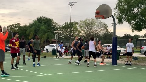 Streetball Dunk Highlights: Amazing Outdoor Basketball Skills