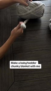13K views · 130 reactions | Make a baby/toddler chunky knit blanket with me! #SmallBusiness #chunkyknitblanket #chunkyblankettutorial #blankettutorial #handknitbkanket #diyblanket #diydecor #fingercrochet #smallbusinesstiktok #fyp | WildlyWoven | Facebook