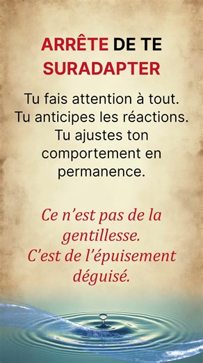 Tu fais plus d’efforts que nécessaire.