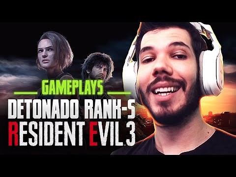 DETONADO RESIDENT EVIL 3 REMAKE - RUMO AO RANK-S COM MaxMRM [Parte 1]
