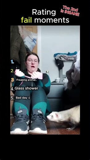 Rating fail moments(follow for more) #tops #funny #fail #instantregret