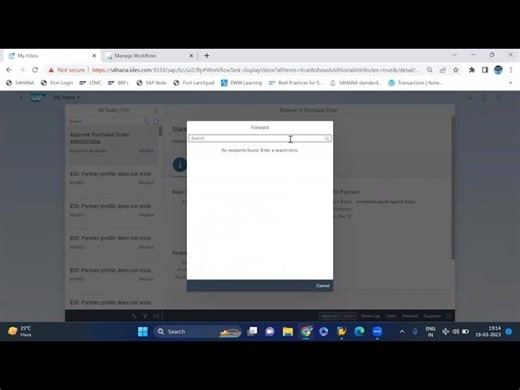 Flexible workflow for purchase order in SAP S4 HANA