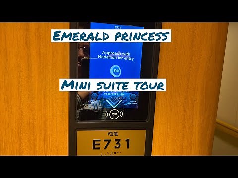 EMERALD PRINCESS MINI SUITE #E731 CABIN TOUR