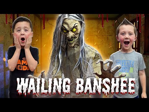 Wailing Banshee Animatronic | Unbox Setup Halloween Animatronic | HalloweenCostumes