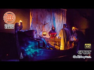 Spaceship Earth in French On Ride Low Light 4K POV EPCOT Walt Disney World 2022 01 16