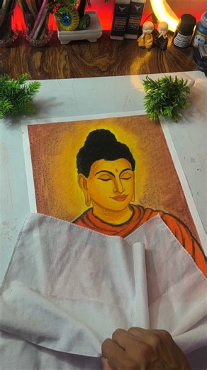 🪷 Gautam Buddha Drawing ✨ Easy Pencil Sketch Of Bhudha #GautamBuddha #BuddhaDrawing #shorts