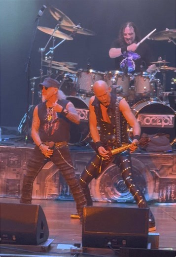 Accept performing “Fast As A Shark” at M3 Rock Festival in Columbia, Maryland on May 2, 2025. #Accept #AcceptBand